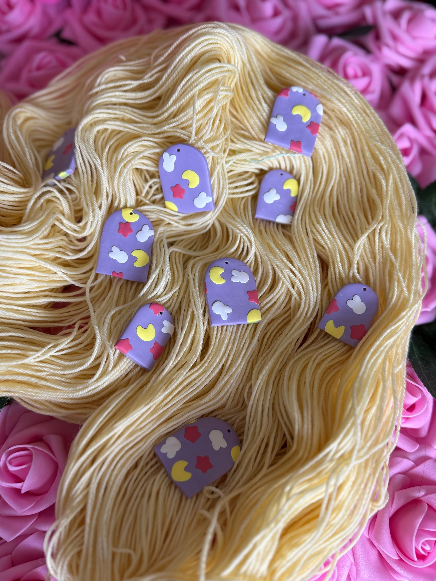 Kawaii Bed Sheets Stitch Markers