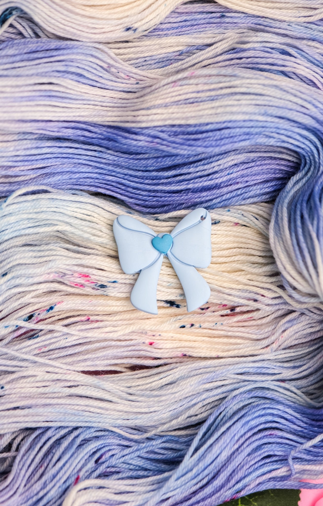 Mercury Bow Stitch Marker