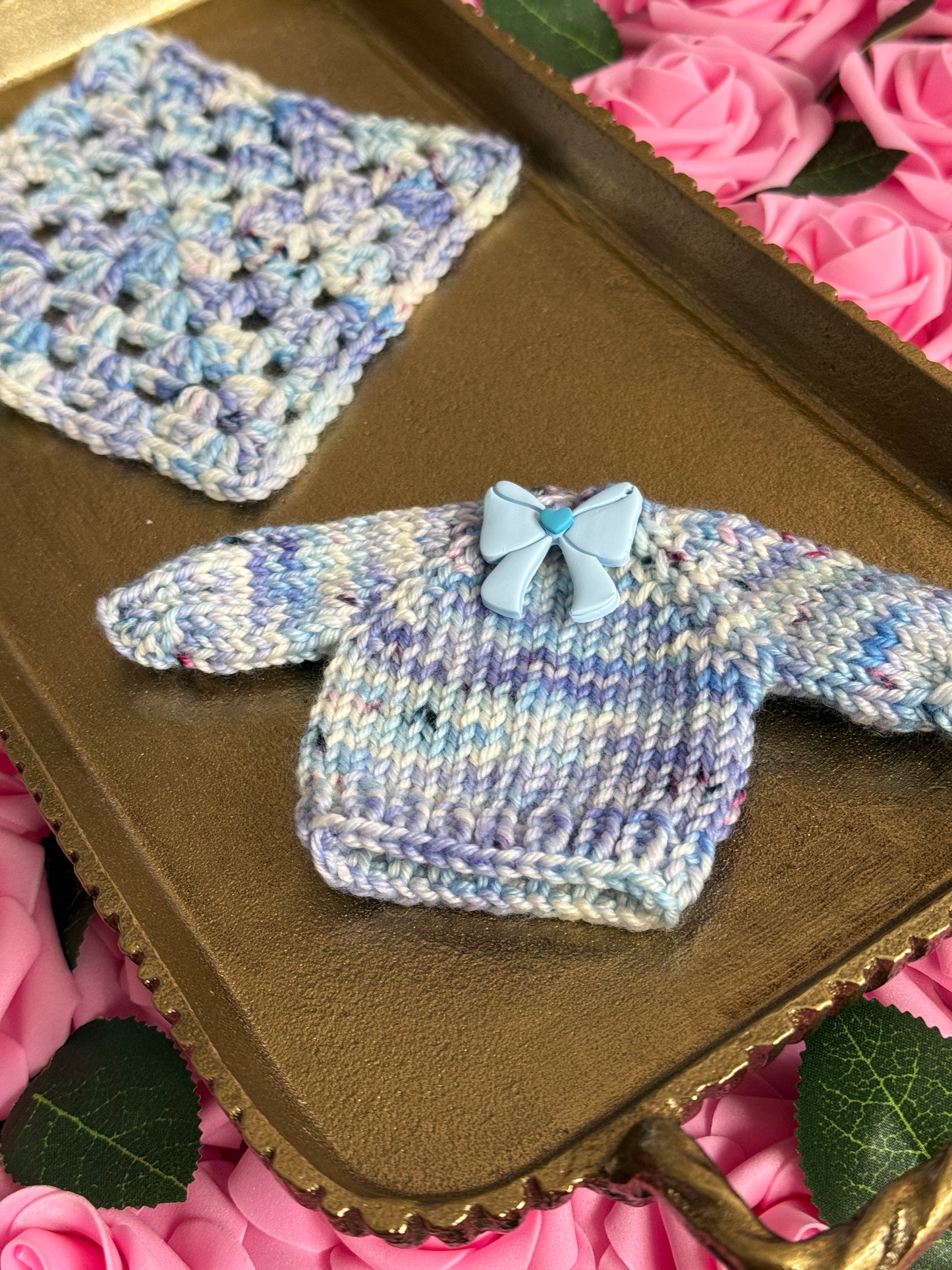 Mercury Bow Stitch Marker