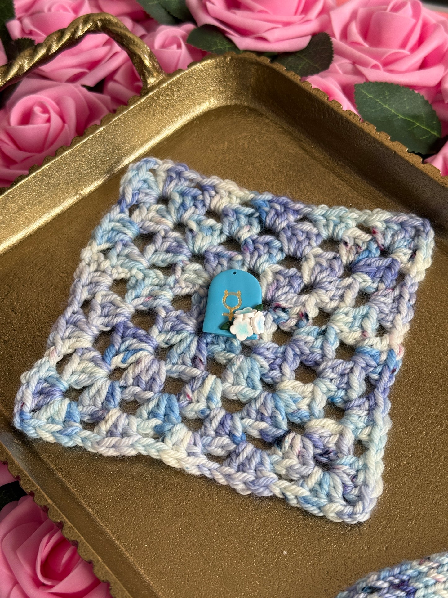 Mercury Flower Arch Stitch Marker