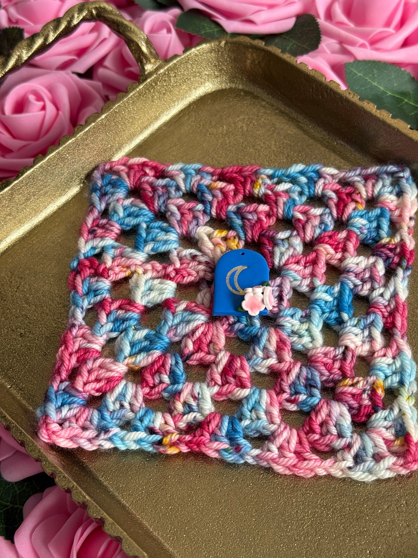 Moon Flower Arch Stitch Marker