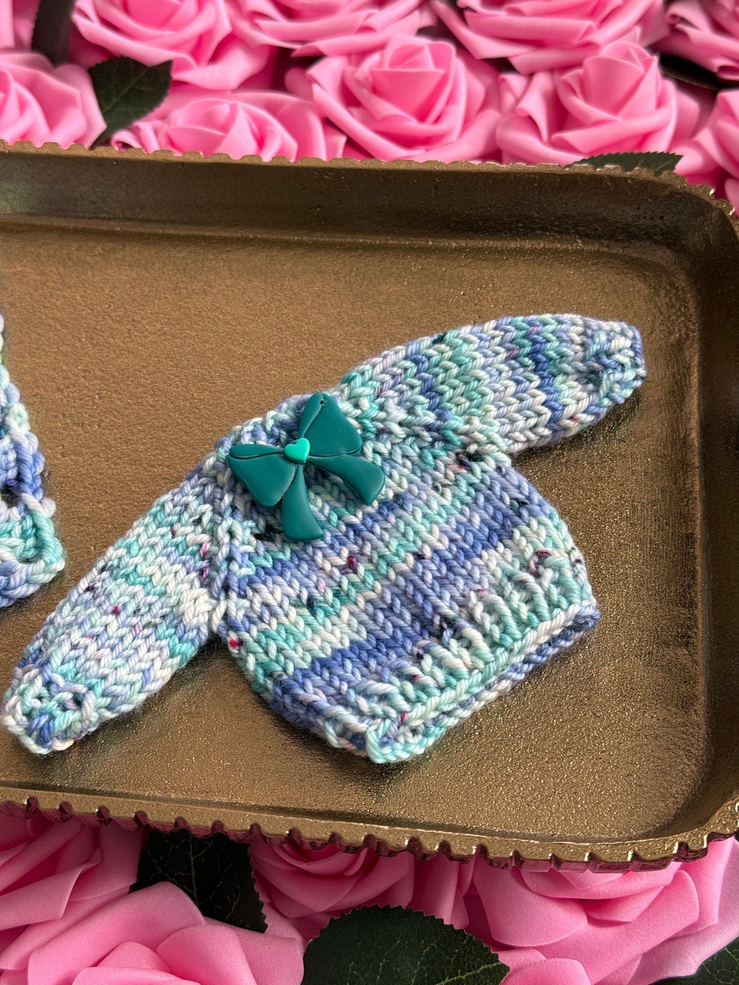 Neptune Bow Stitch Marker