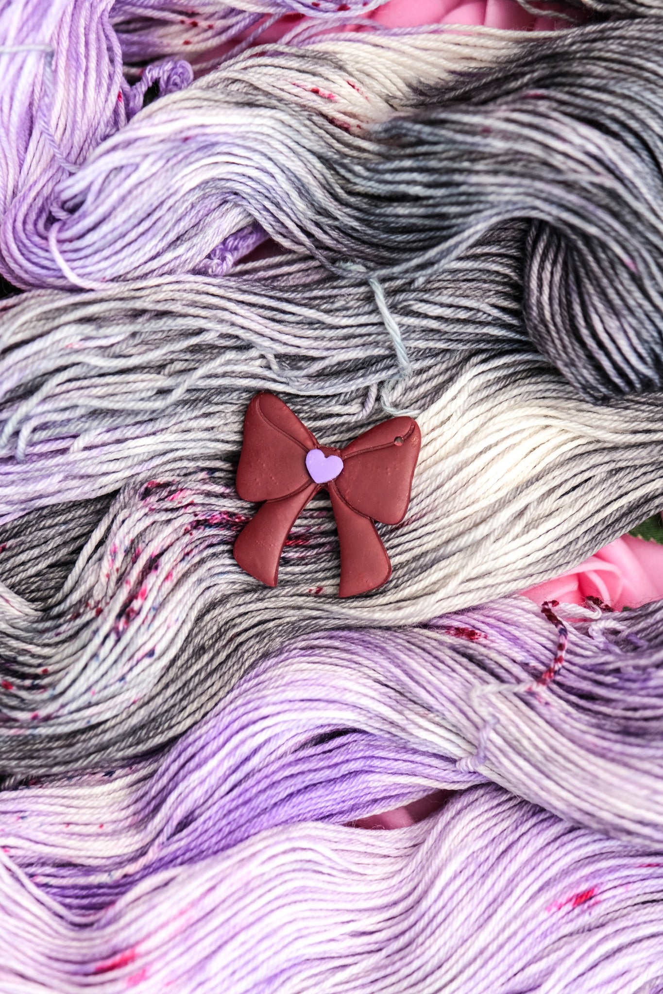 Saturn Bow Stitch Marker