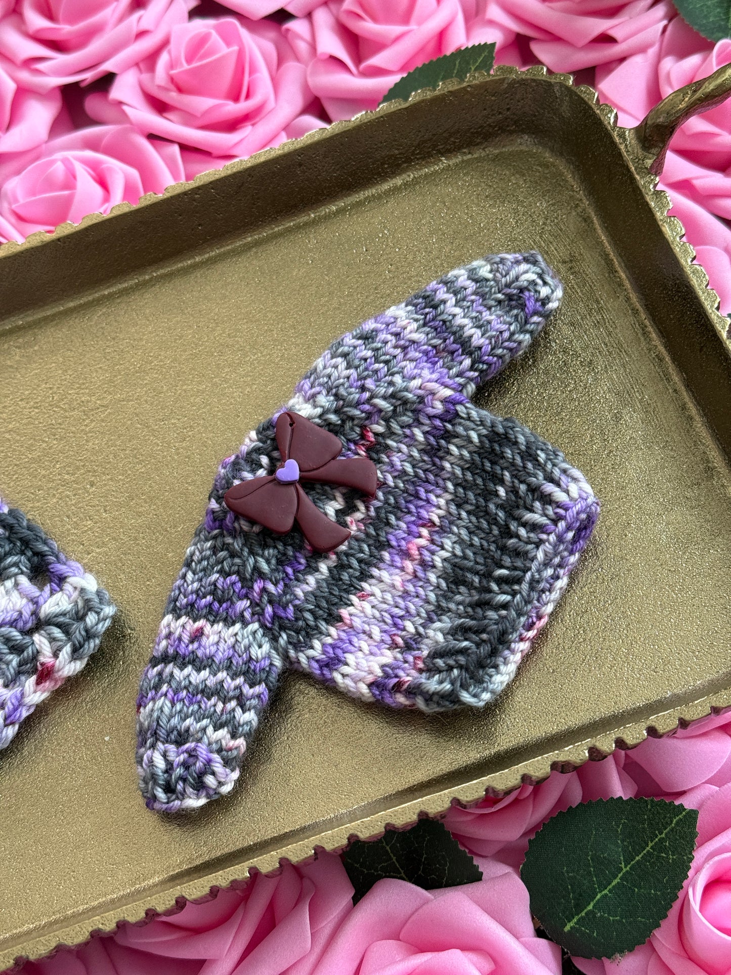 Saturn Bow Stitch Marker