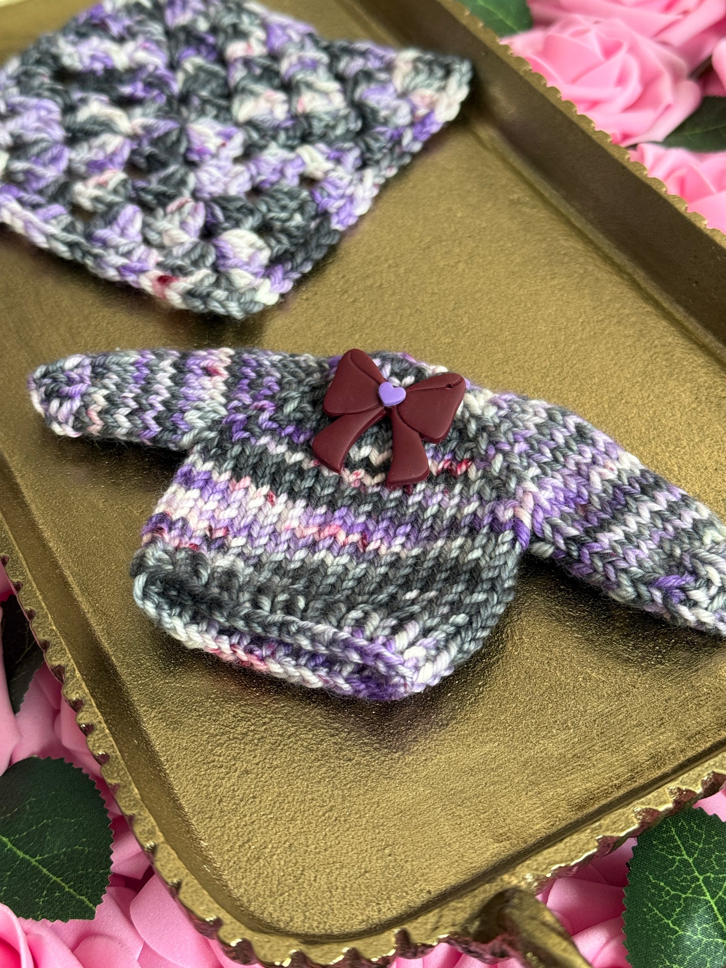 Saturn Bow Stitch Marker