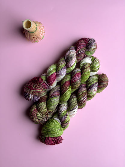 Iced Blueberry Matcha