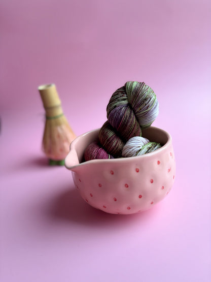 Iced Blueberry Matcha