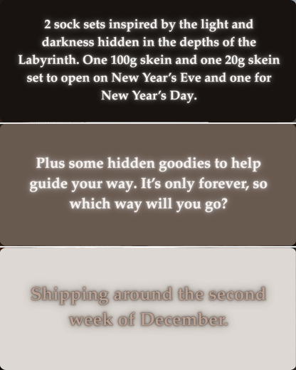 Labyrinth New Year's Advents