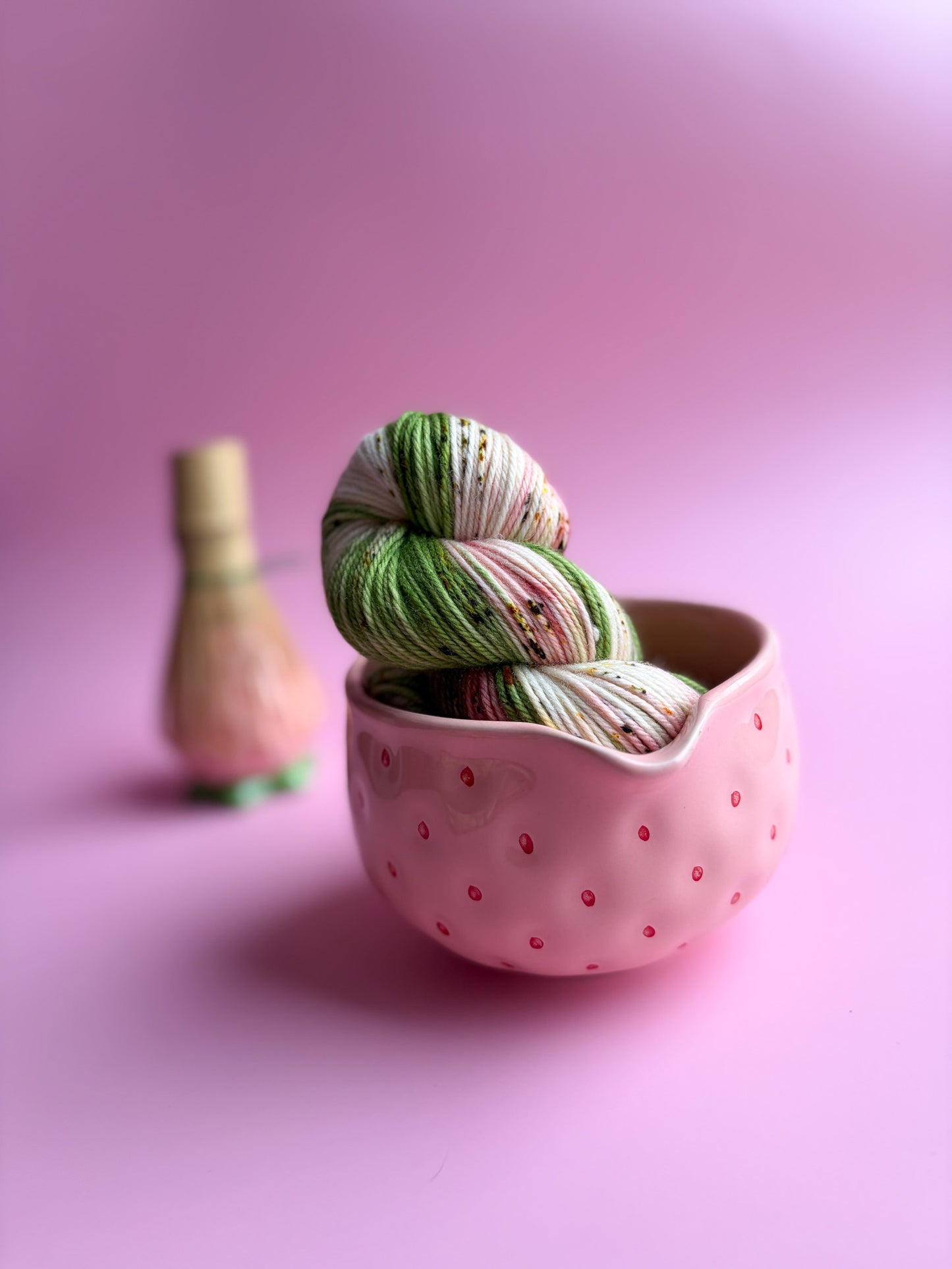 Strawberry Cold Foam Matcha